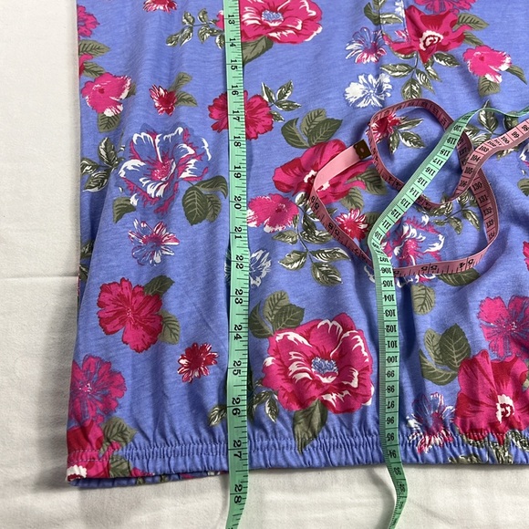 Julipa L/XL Purple Floral Blouse - Picture 13 of 13